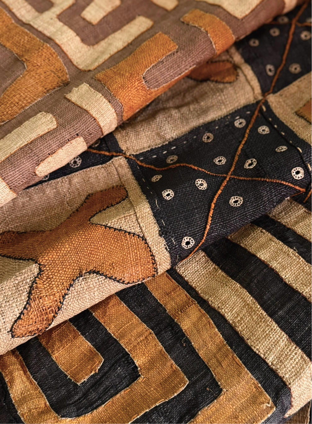 Kuba textile strips