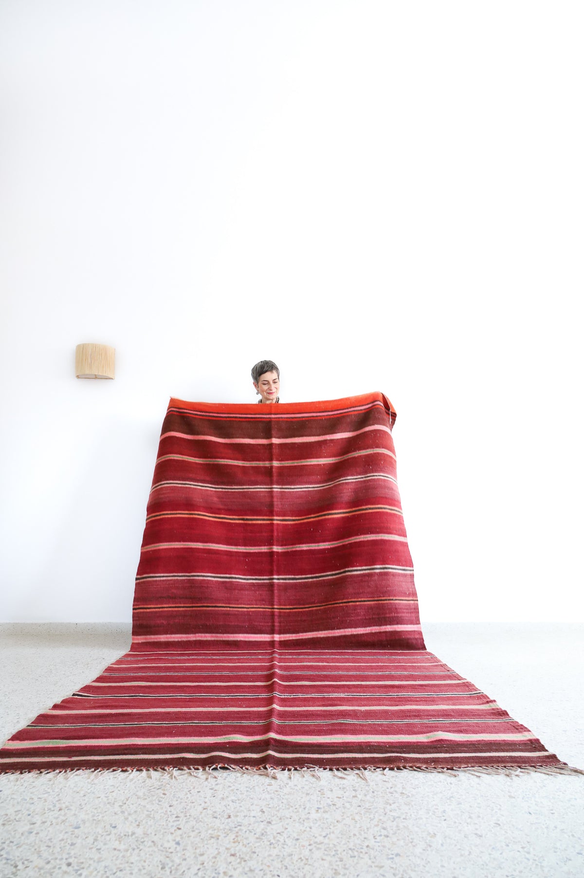 Kilim, sofa throw, 10.5 x 5 feet (322 x 152 cm)